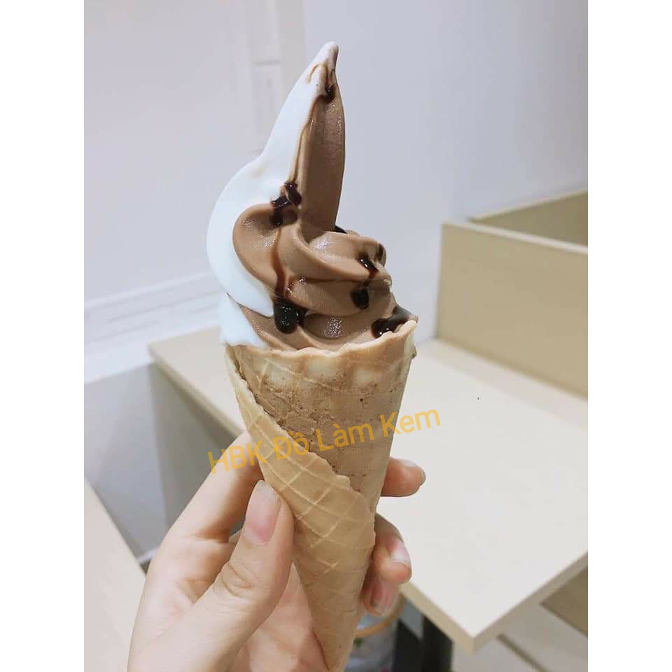 Bột Làm Kem Tươi Vị TRÀ XANH 🍦KEM ỐC QUẾ🍦 1,3kg, làm kem gia đình, sản xuất , hệ thống kem