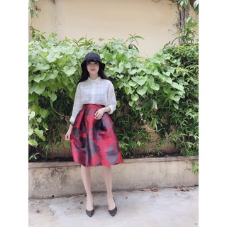 ÁO SƠ MI CHẤT XÔ - OVERSIZE