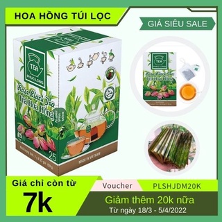 Trà hoa hồng túi lọc phúc long 1 hộp x 25 gói [Giao Hỏa Tốc]