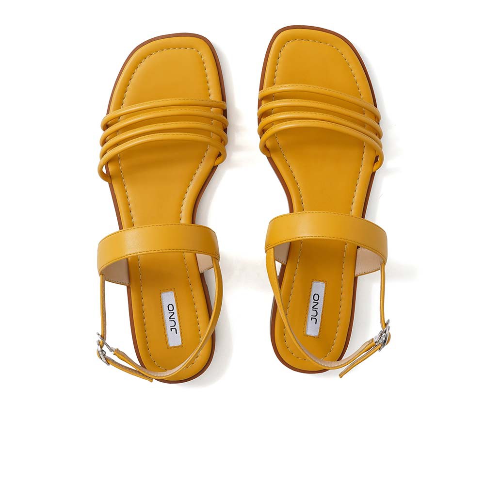 JUNO - Giày sandal bệt đế giả gỗ - SD01098