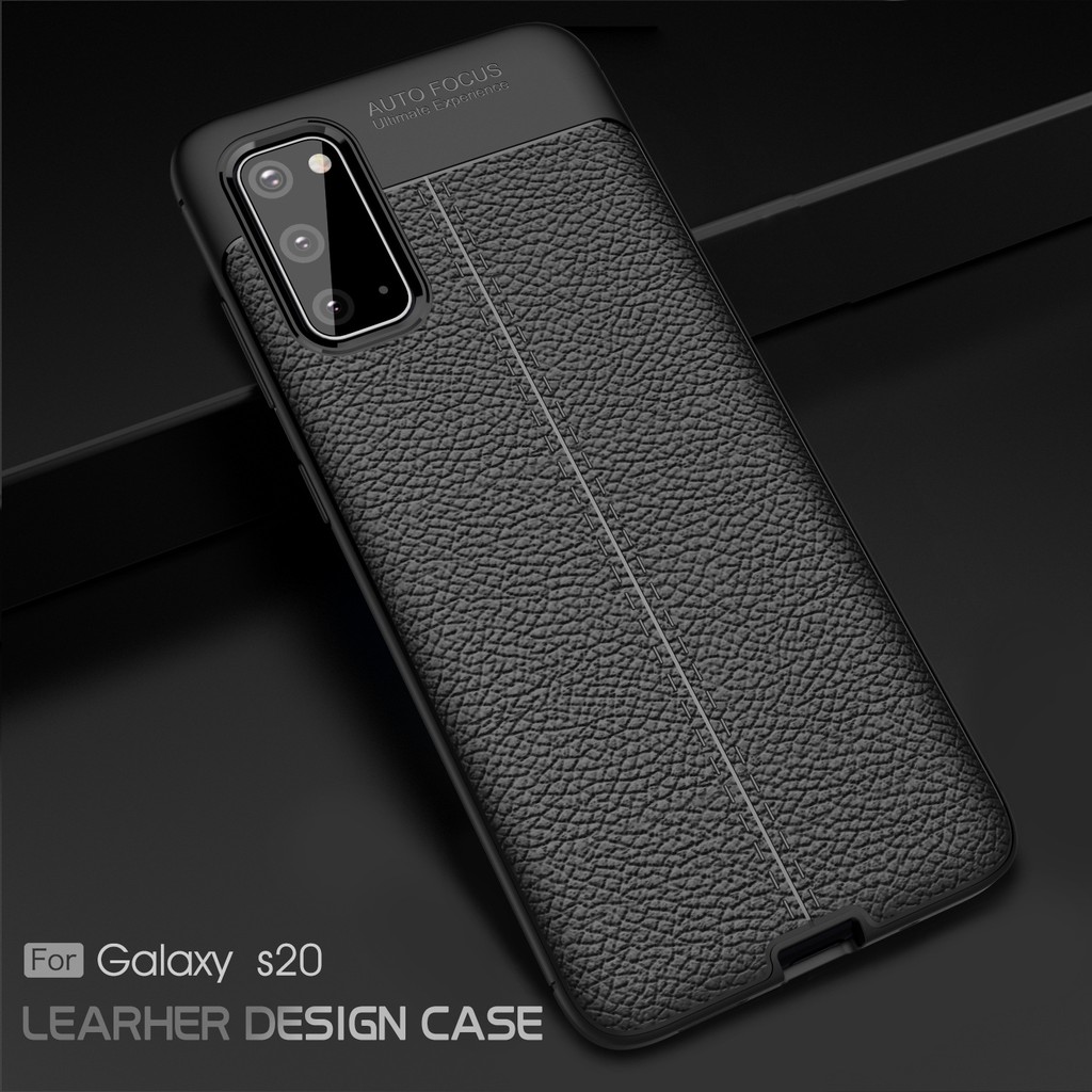 Ốp điện thoại silicone TPU siêu mềm chống sốc cho Samsung Galaxy S20 S20+ S20 Ultra