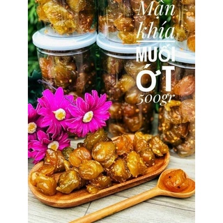 Mận khía lắc muối ớt —500g ⚠️lẻ = sỉ ⚠️từ đơn 50k, hàng ngon nhà làm
