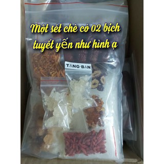 COMBO GÓI LỚN ~500G:  Nguyên liệu chè dưỡng nhan tuyết yến 12 vị thảo dược thanh nhiệt giải độc cơ thể