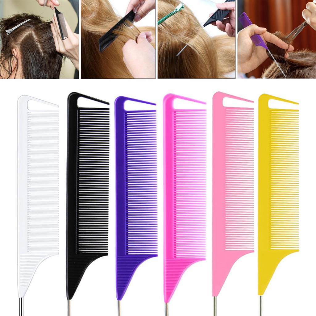 USNOW Lược Nhựa Tạo Kiểu Tóc Highlight