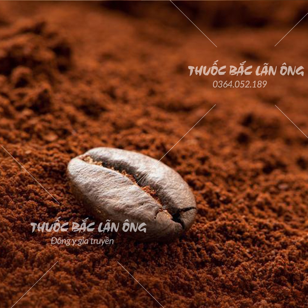 Bột cà phê 500g (Cafe tẩy da chết, dưỡng trắng da) - Thuốc Bắc Lãn Ông