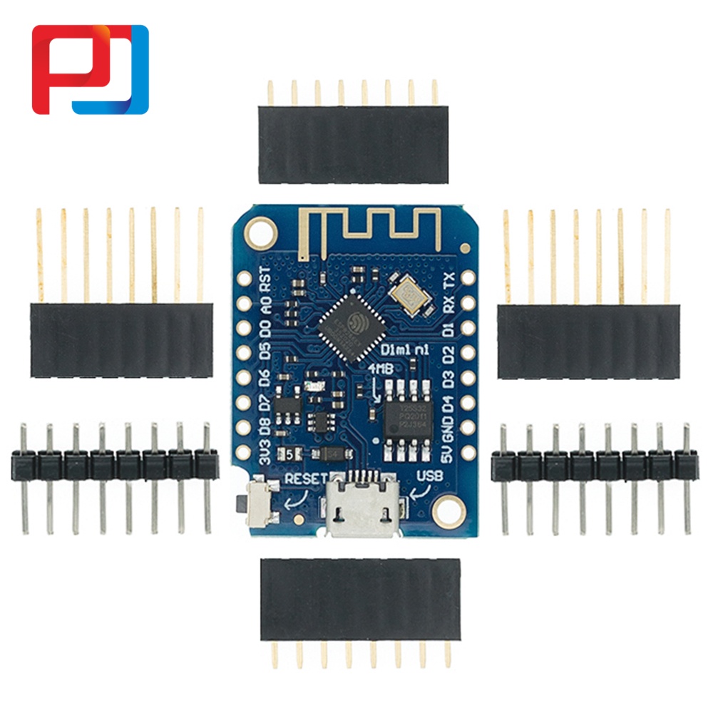 Bảng Mạch Phát Triển WIFI WeMos D1 Mini Pro V3.0 Nodemcu 4MB / 16MB V2 ESP8266 CH340G Nodemcu V2