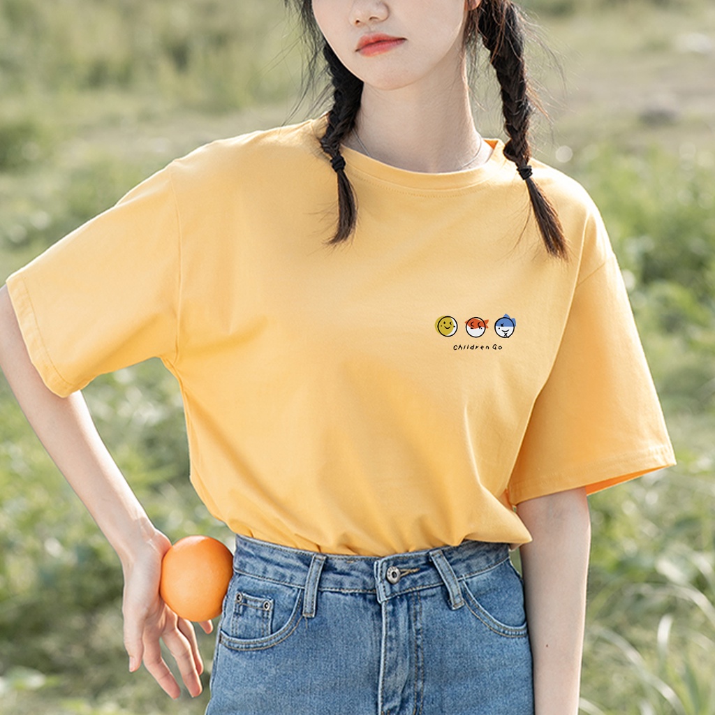 Áo Thun Nữ Children Go KENA Form Áo Đơn Giản Vải Cotton Mềm Mát - KAT-109 | BigBuy360 - bigbuy360.vn