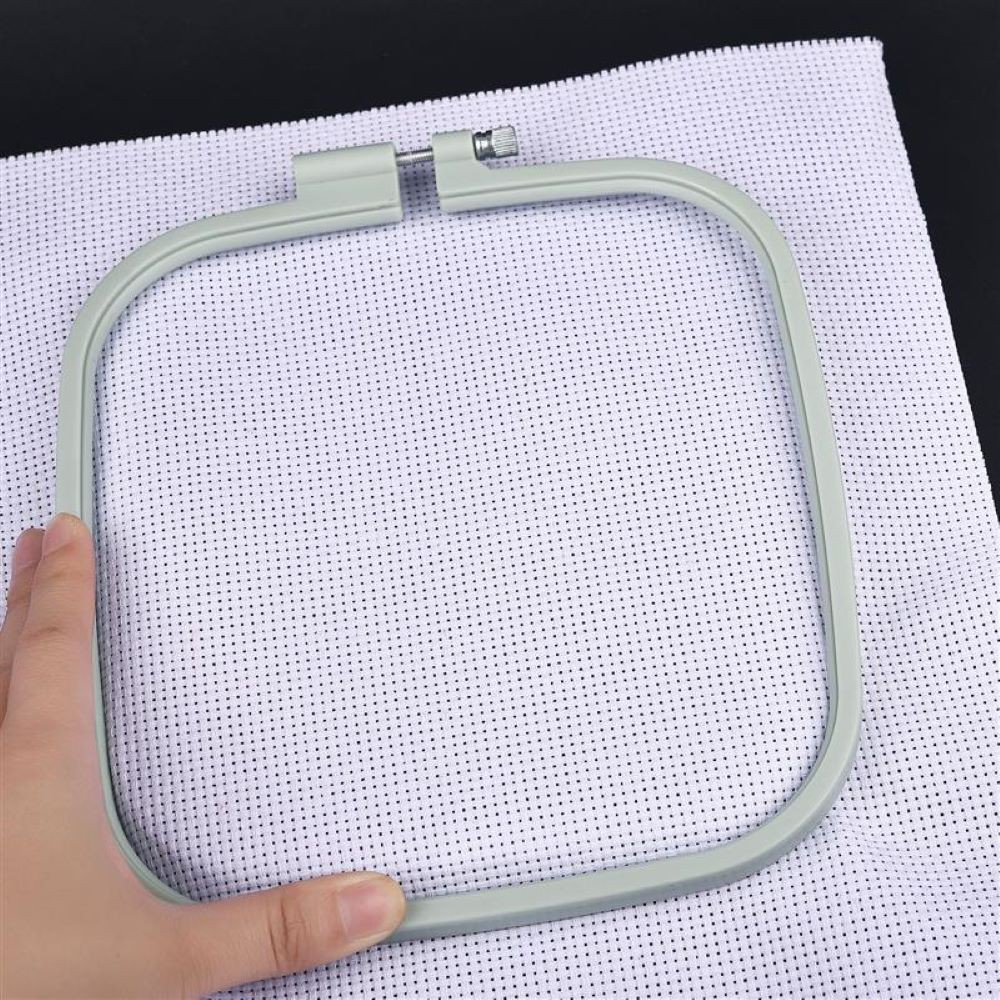 Set 1/4/5 khung nhựa vuông bo tròn hỗ trợ thêu chữ thập thủ công tại nhà DIY EPOCH