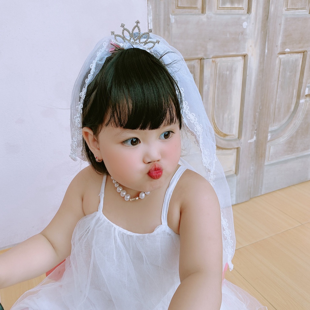 Tóc mái giả cho bé gái , tóc mái mưa Hàn Quốc siêu xinh dành cho bé