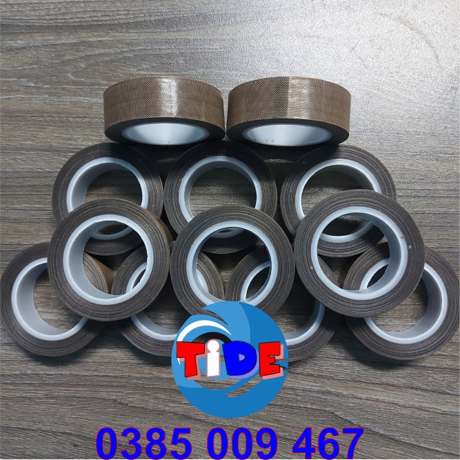 Băng dính vải chịu nhiệt Teflon – PTFE tape – Băng keo Teflon chịu nhiệt tới 320 độ