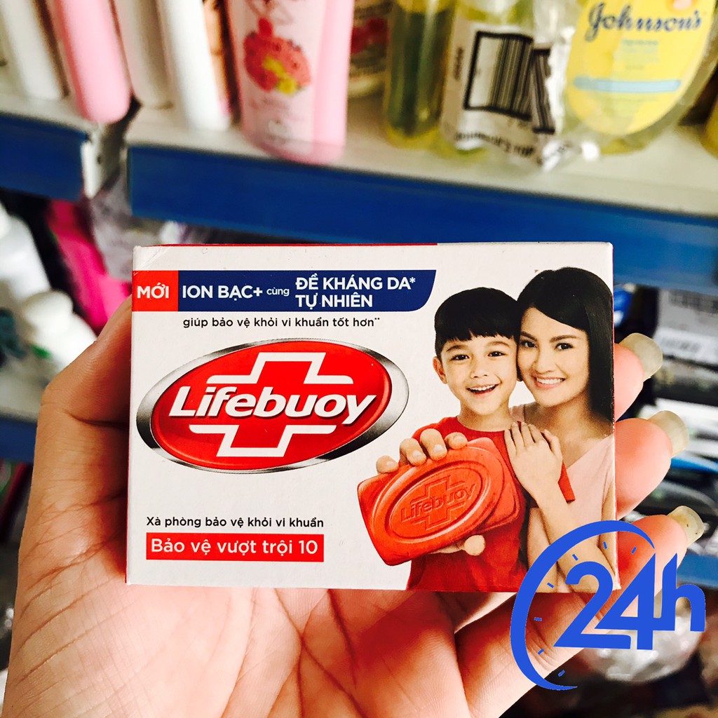 Bánh xà phòng ( xà bông) Lifeboy 90g