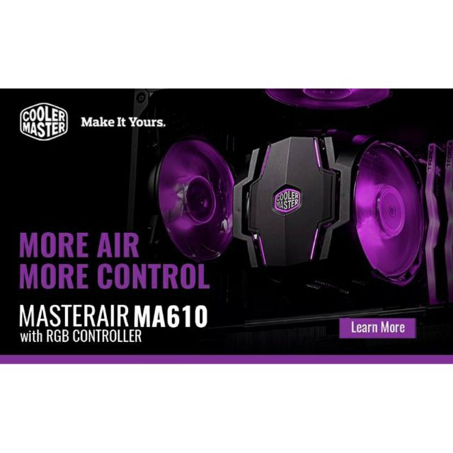 Quạt tản nhiệt Coolermaster MasterAir MA610P BH 12 tháng
