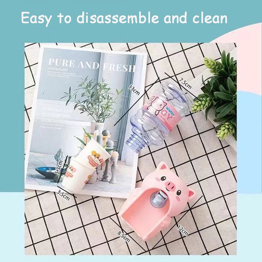 Vòi Rót Nước Mini Hình Chú Heo Hoạt Hình Nhiều Màu Sắc Cho Bé