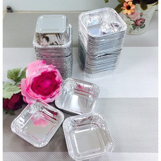 Chén Giấy Bạc Vuông 200cái