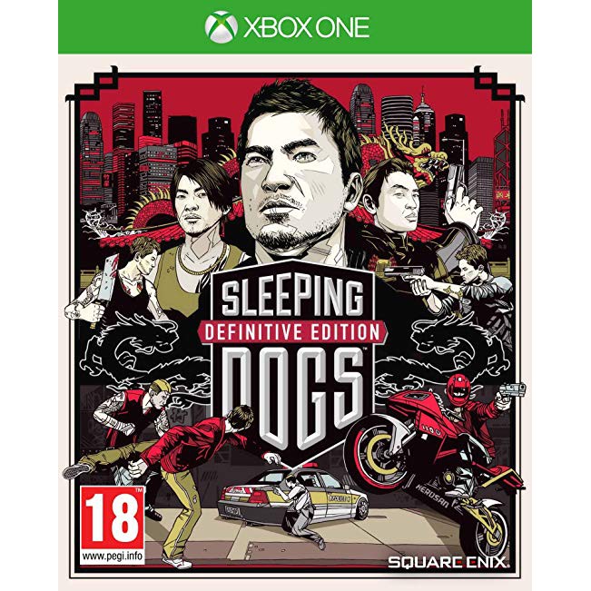 Đĩa game Sleeping Dogs: Definitive Edition - Xbox One - mới nguyên seal
