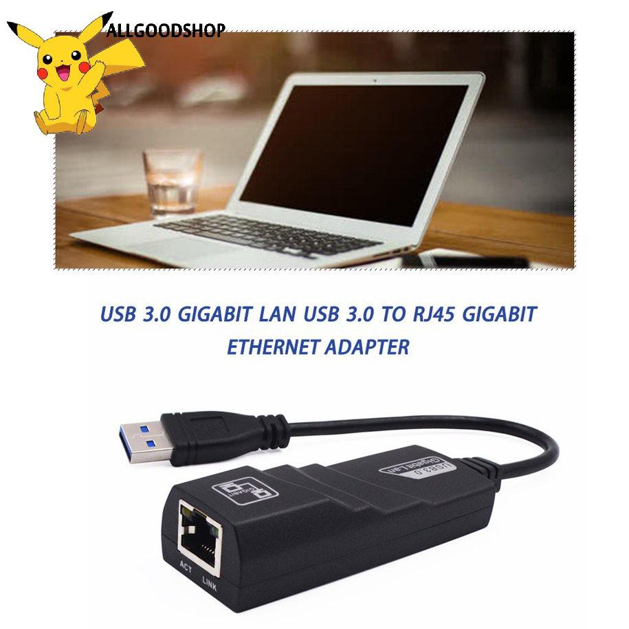 Cáp Chuyển USB 3.0 To Lan 10/100/1000Mbps - USB Sang Lan