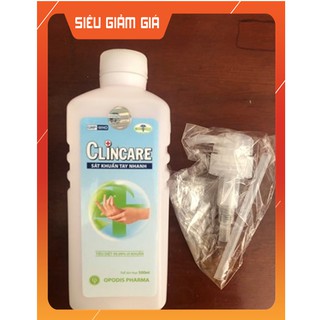Dung dịch rửa tay Clincare