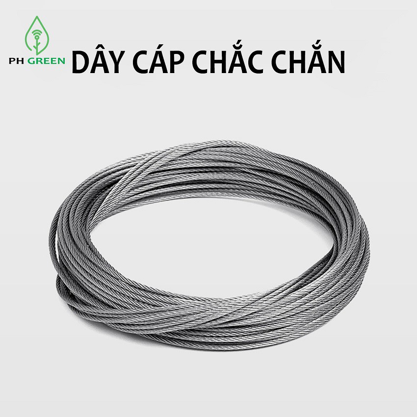 [ Tặng Keo Dính+ Ốc Vít] Dây Phơi Đồ Thông Minh Rút Gọn 4.2m,Inox 304, Tiện Lợi, Thẩm Mỹ,Phù Hợp, An Toàn Cho Gia Đình