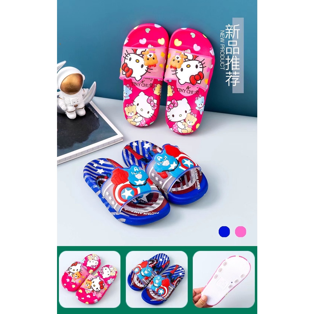 Giày sandal đế mềm siêu nhẹ họa tiết nhân vật hoạt hình Sh21128 cho bé 3-9 tuổi