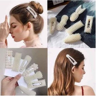 Kẹp tóc đính hạt nhiều kiểu cho bạn gái