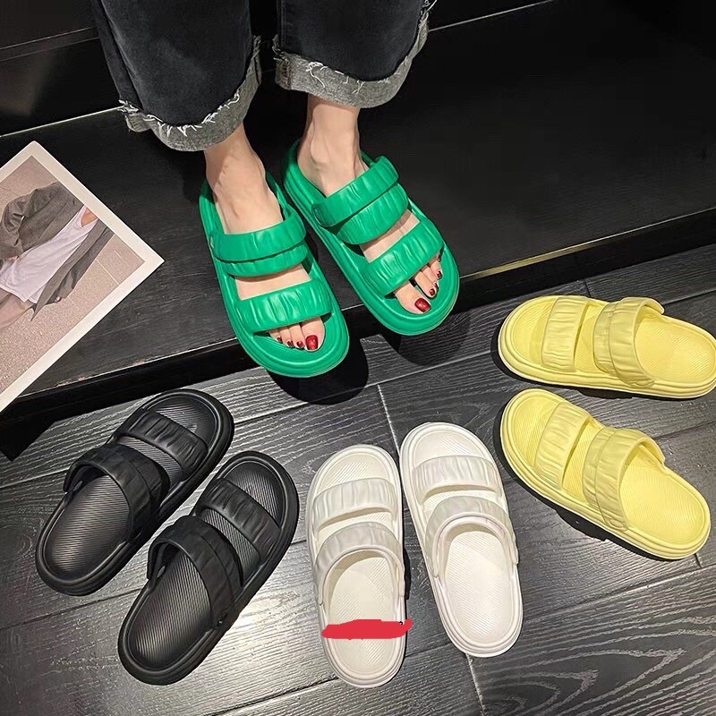 Sandal Quai Hậu Nhựa Nhún 2022