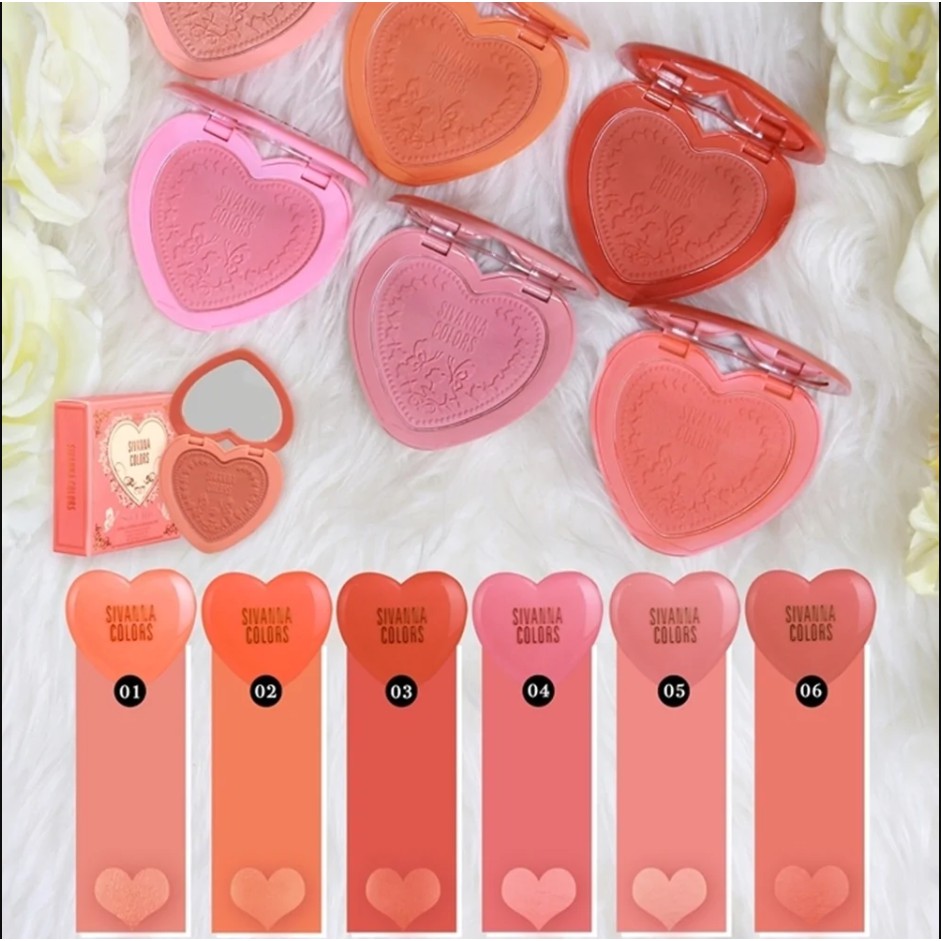 Phấn Má Sivanna Colors So Chic Long Lasting 16 hours 6g #03