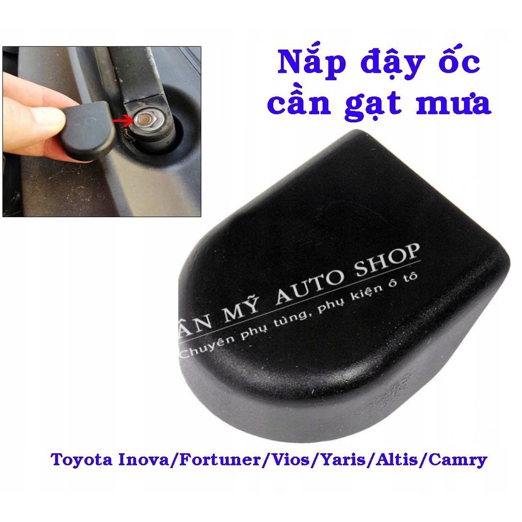 Nắp đậy cần gạt mưa (trước) Toyota Vios,camry,inova,fortuner,altis... (hàng xịn) - ỐC BẮT M14