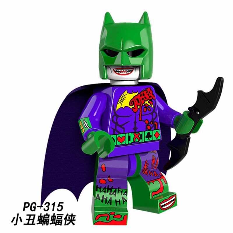 Mô hình lego mô phỏng nhân vật siêu anh hùng DC độc đáo
