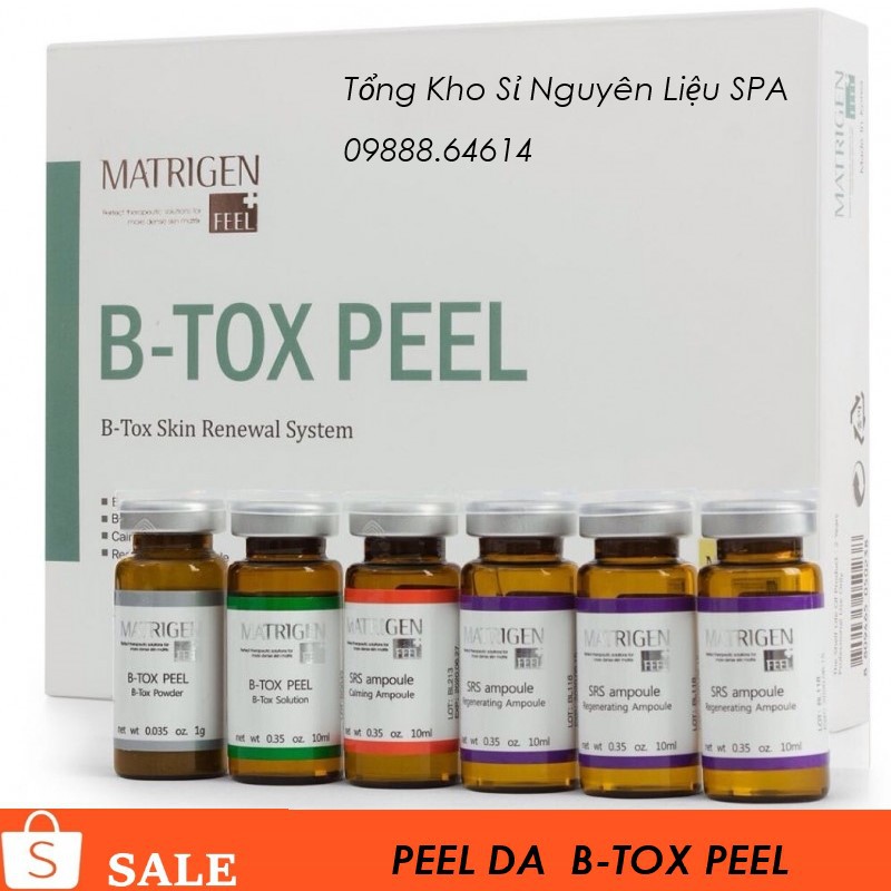 Chính Hãng PEEL Da Sinh Học Bằng Vi Tảo Matrigen B Tox Peel ( 4 màu ) | BigBuy360 - bigbuy360.vn