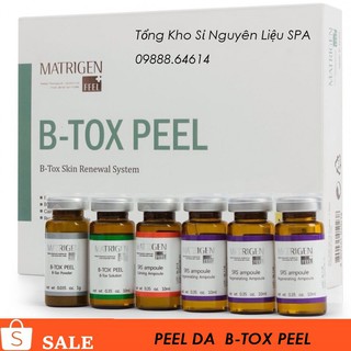 Chính Hãng PEEL Da Sinh Học Bằng Vi Tảo Matrigen B Tox Peel ( 4 màu )