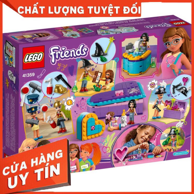 LOẠI ĐẸP-  - Lắp ráp NOT LEGO Friends - Hộp Quà Trái Tim ( Heart Box Friendship Pack)