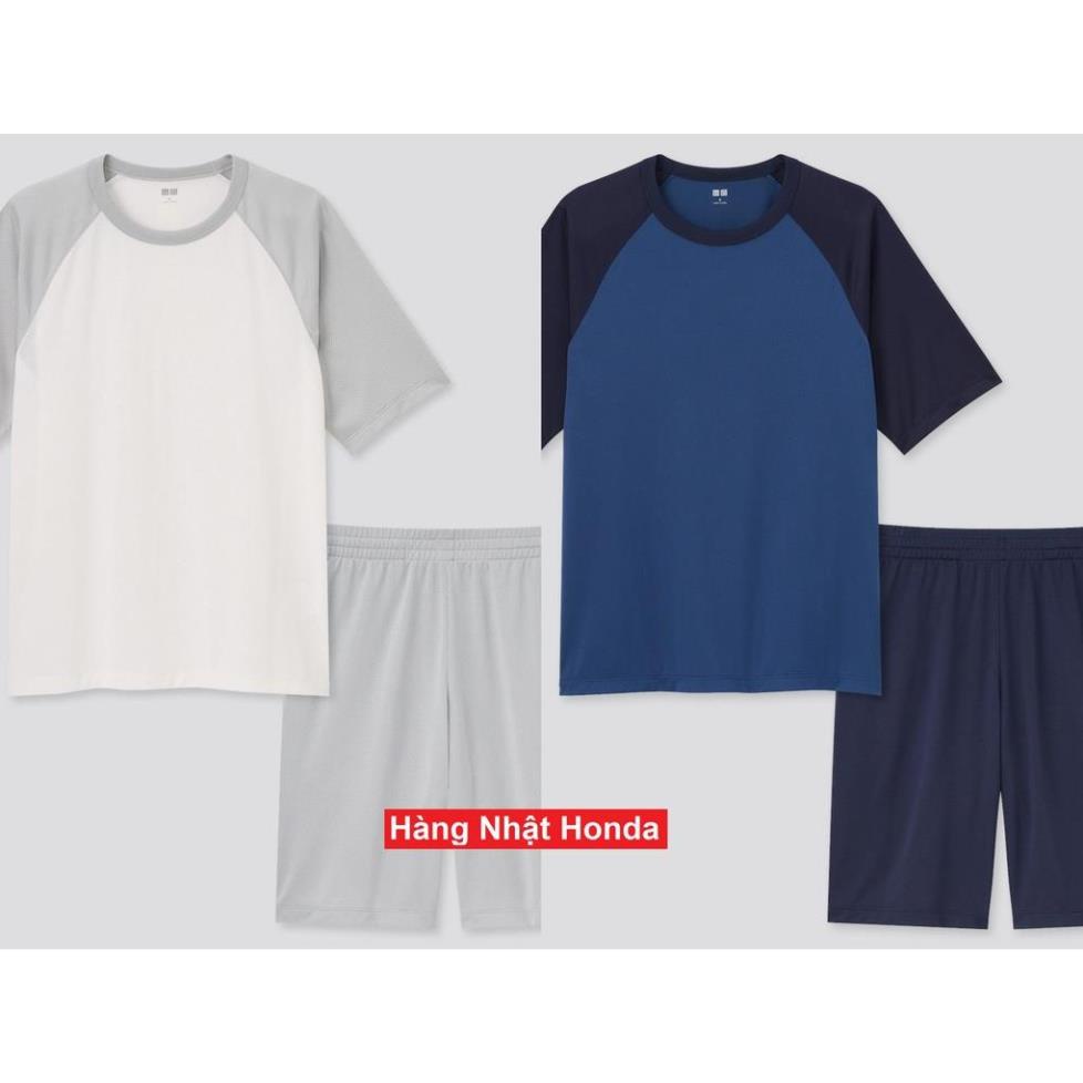 Bộ quần áo ngắn AIRism lưới Nam Uniqlo - Nhật Bản ! ❕