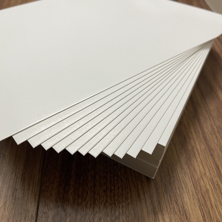 Flashcard - 100 Thẻ trắng 15x40 cm chuẩn giấy Ivory 350