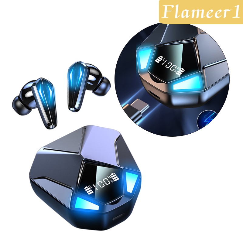 1 Tai Nghe Bluetooth 5.1 Chơi Game Tích Hợp Mic Điều Khiển Cảm Ứng