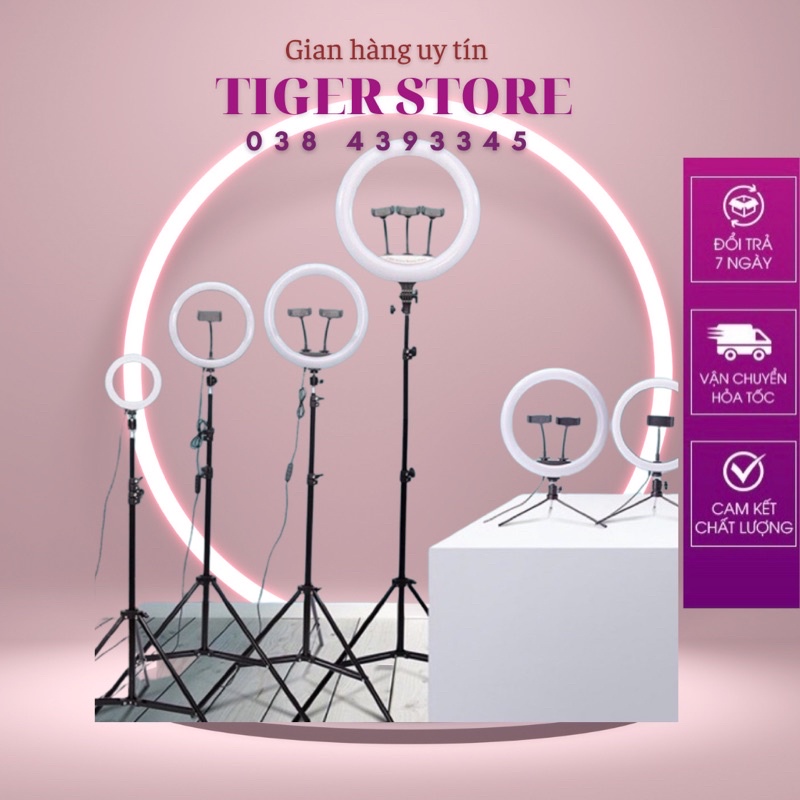 Hỗ trợ chụp ảnh, make up 3 chế độ sáng