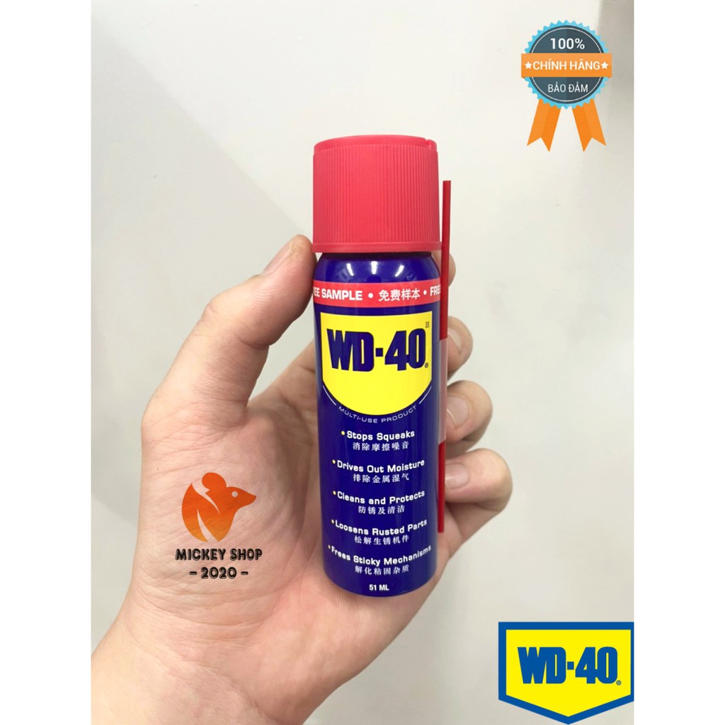 [ KHUYÊN DÙNG ] Chai xịt bôi trơn đa năng WD-40 Multi-Use Product 51ml