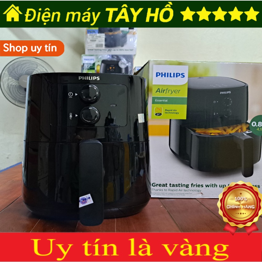 [HÀNG CHÍNH HÃNG] Nồi chiên không dầu Philips HD9200 0.8KG/ HD9270 1.2KG