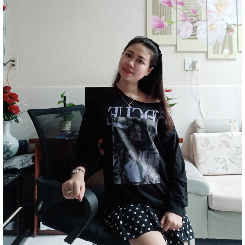 ÁO ĐẸP BÁN LẺ GIÁ SỈ_Áo thun tay dài in hình chất xịn