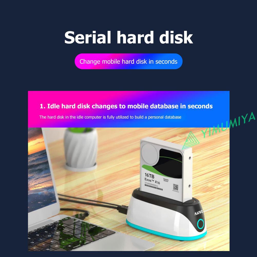 Bộ Chuyển Đổi Ổ Cứng Maiwo K306A Usb 3.0 Hdd Ssd 2.5 / 3.5 Inch | BigBuy360 - bigbuy360.vn