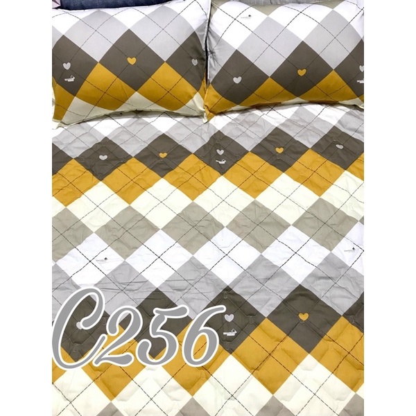 Drap cotton 100% , ga trải giường cao cấp chuẩn LOGO CTY thoáng mát mẫu C256