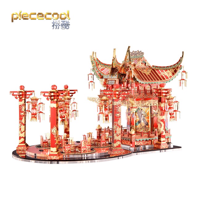 📌 Mô hình lắp ghép kim loại 3d Nhà Hát Hí Kịch Trung Hoa