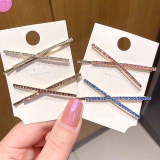 Kẹp Tóc iFIT Hình Chữ Thập Đính Đá Lấp Lánh Duyên Dáng