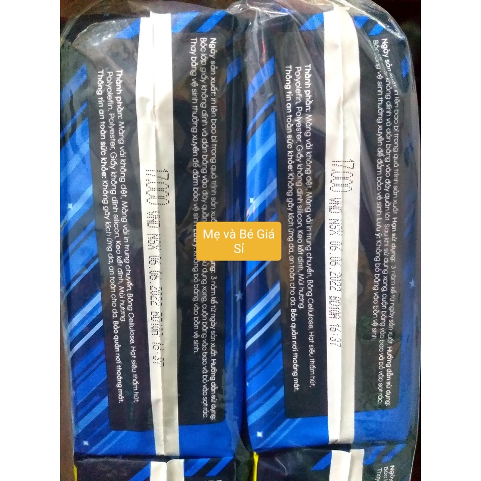 (MẪU MỚI-TẶNG 2 MIẾNG MỖI GÓI) COMBO 8 GÓI ĐÊM 28CM KOTEX MỞ RỘNG 1.5X