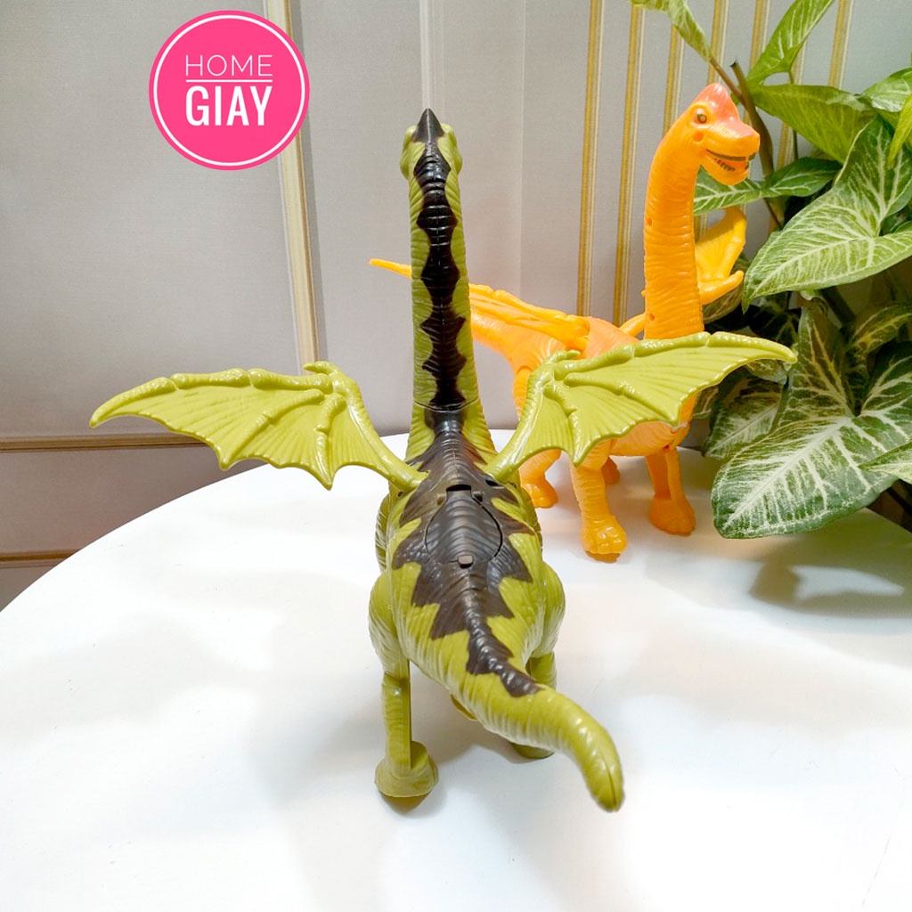 Đồ chơi Khủng long đẻ trứng biết đi có nhạc đèn cho bé shop home giay