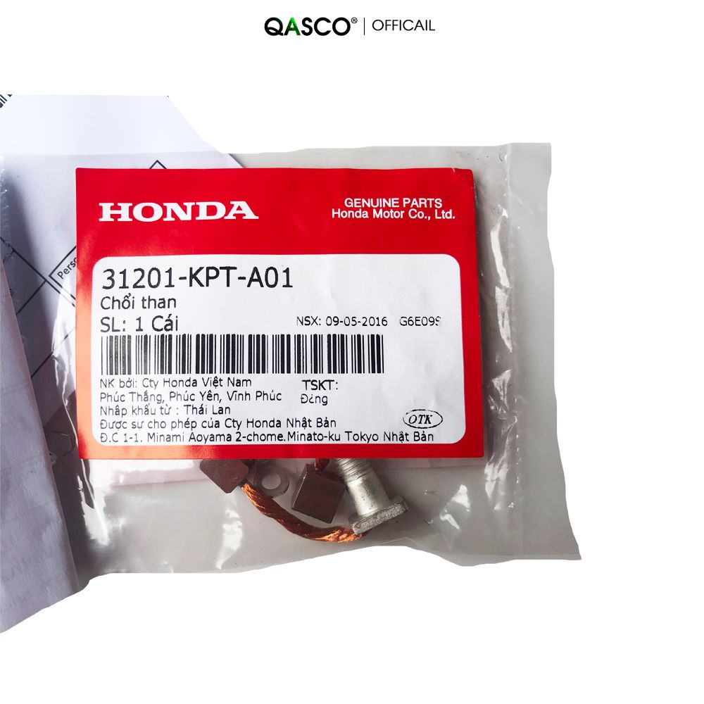 Bộ 02 Chổi than củ đề HONDA Winner 150 / Winner X (RS150 V1 V2 V3)  QA(31201KPTA01) _( 460)