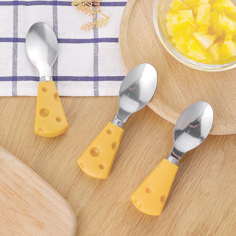 Thìa Phô Mai Muỗng Inox Cán Phô Mai Decor Siêu Rẻ
