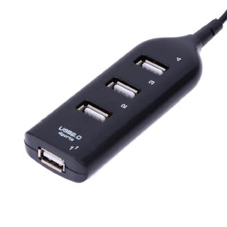 [rememberme]4 Port USB 2.0 High Speed Mini Hub Soet Pattern for Laptop PC L&6