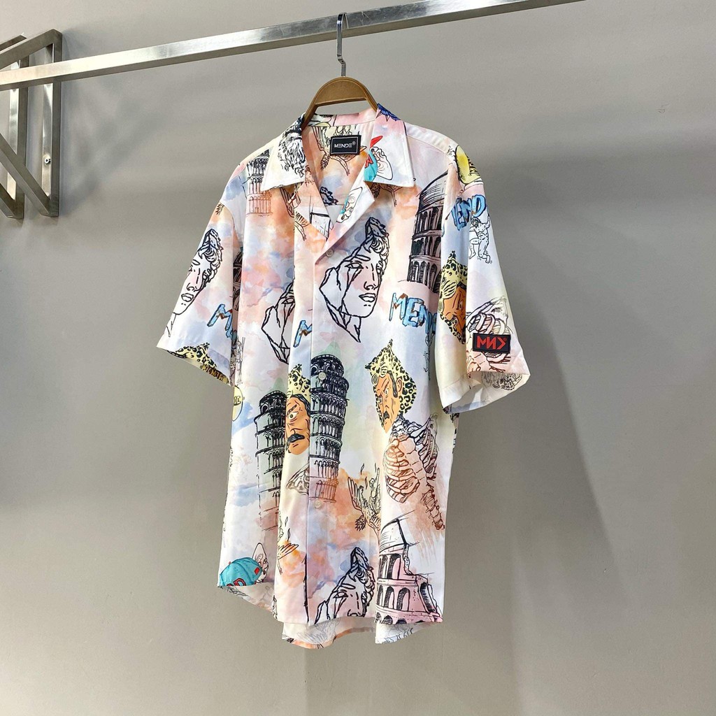 MENDE - Crayon V2 - áo sơ mi tay ngắn MENDE chính hãng | BigBuy360 - bigbuy360.vn