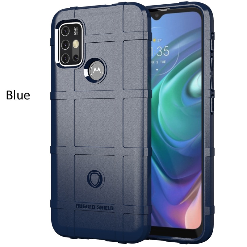 Ốp Điện Thoại Tpu Dẻo Kiểu Giáp Thời Trang Sang Trọng Cho Motorola Moto G30 G10