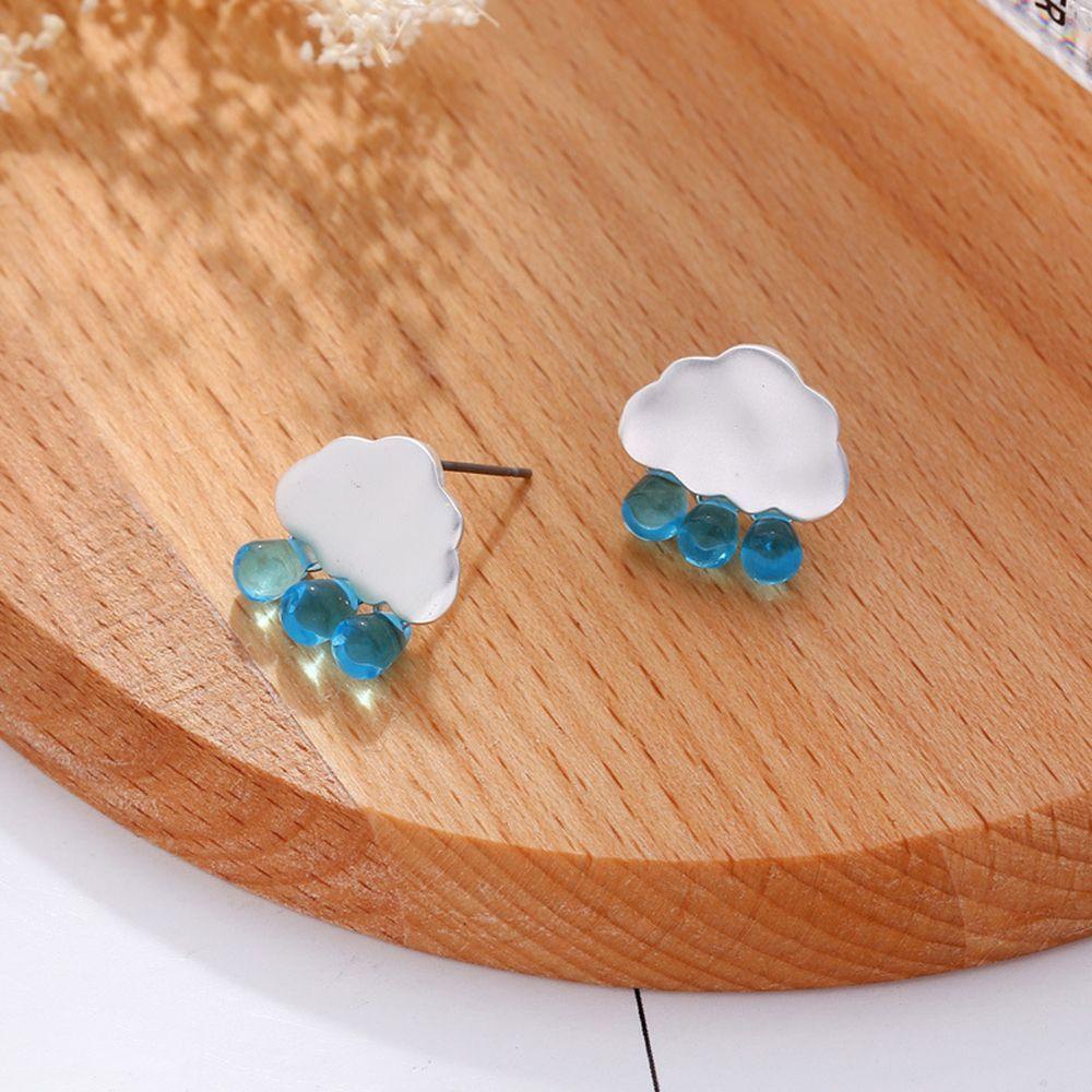 BACK2LIFE Bông Tai Hình Đám Mây Thời Trang